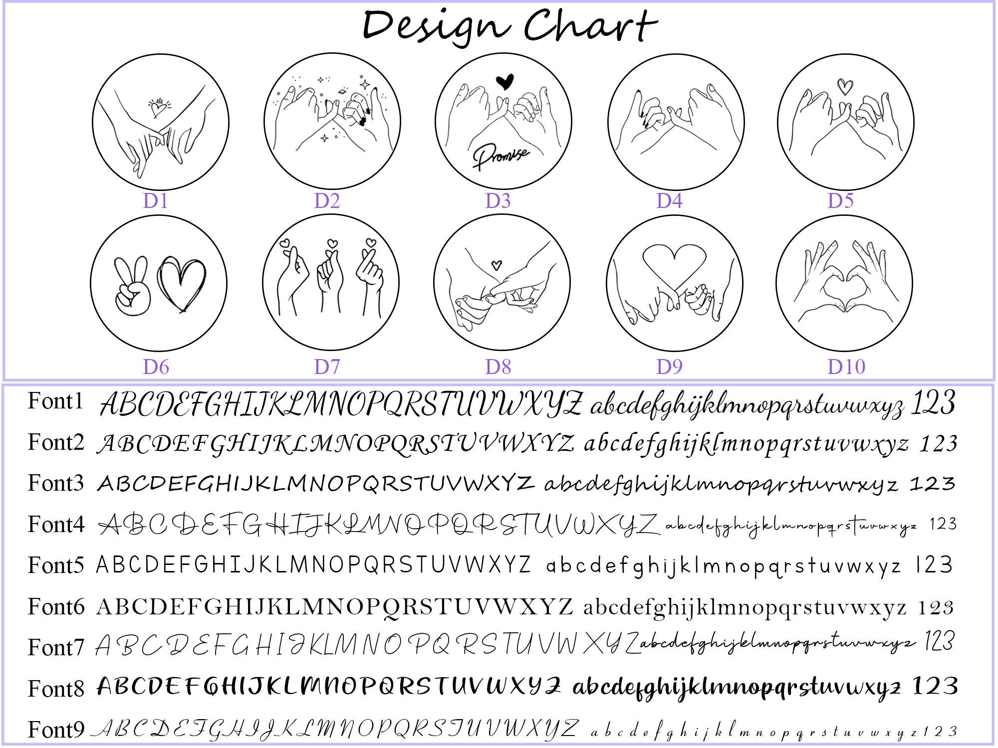 Egyedi gravírozott bff,páros pinkie promise kucsltartó